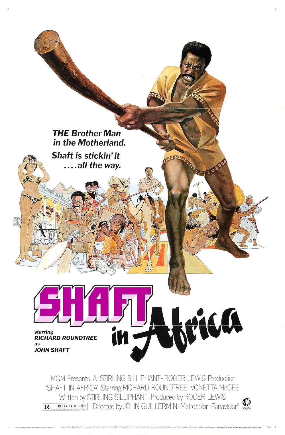 постер Шафт в Африке